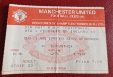 Ticket Stub - MANCHESTER