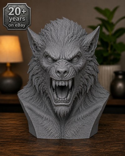 Werewolf bust home - werewolf,