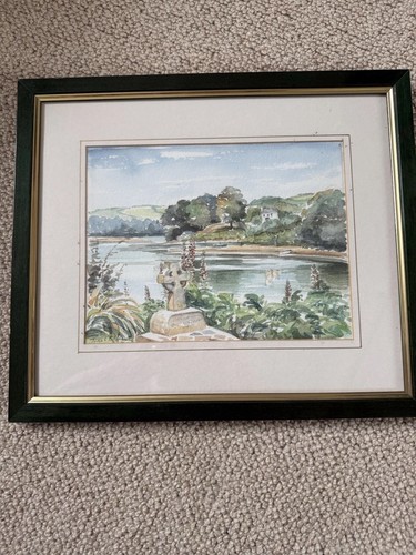 Framed original watercolour - framed,