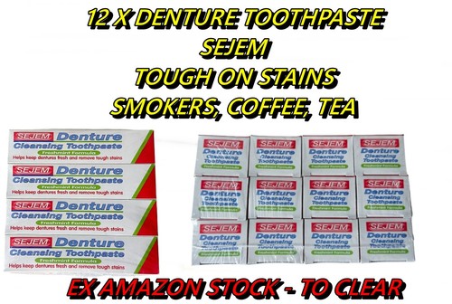 Sejem denture toothpaste - x,