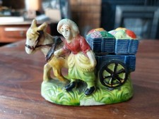 Vintage Japanese Horse & Cart Cruet/Salt & Pepper