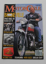Classic Motorcycle MARCH 1998 -Bonneville, Guzzi Stornello, New Imperial