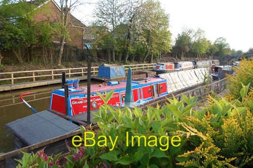 Photo 6x4 working narrowboat - 6x4,
