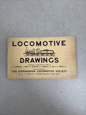 Vintage Locomotive Drawings by
