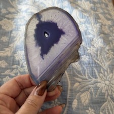 Purple / Blue Agate Slice