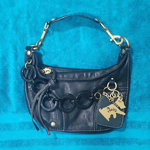 Juicy couture rare leather - juicy,
