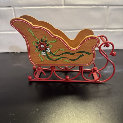 Vintage wooden christmas santa - wooden,
