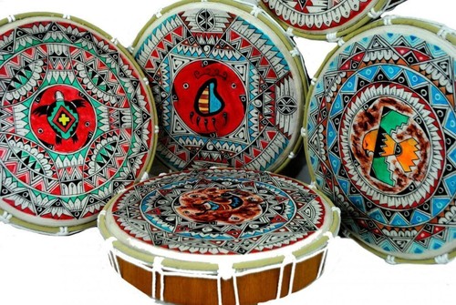 Shaman medicine hand drum - medicine,