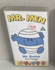 Mr Men Vintage VHS Cassette Mr