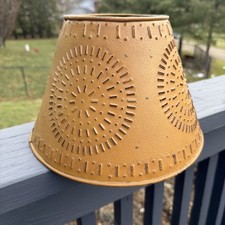 Vintage Mustard Yellow Punched