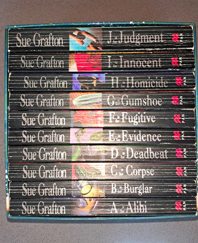 Sue grafton pan books alphabet - sue,