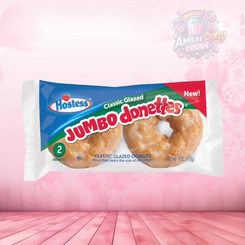 Hostess glazed jumbo donettes - jumbo,
