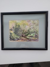 Framed 27x22cm Water colour