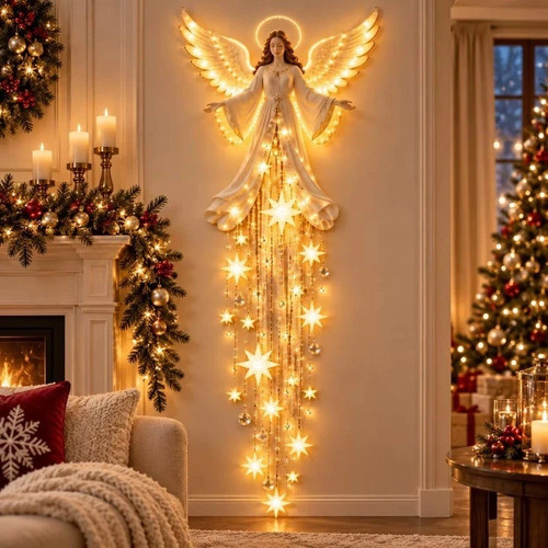 Christmas led wall decoration - wall,