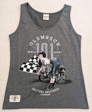 Red Torpedo Womens Vest Top Biker Size 12 Vintage Glemseck Sprint Race