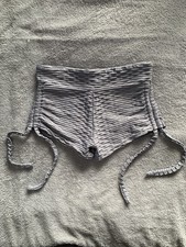 Lilac Grey Bubble Scrunch Bum