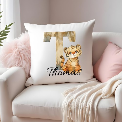 Alphabet safari cushion - alphabet,