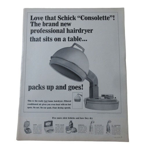 1964 schick bonnet - bonnet, hair