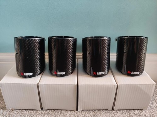 Bmw exhaust tips black - exhaust,