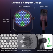 360W 72 LED DMX Stage Par