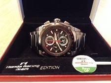 Seiko Sportura Honda F1 Racing Team Chronograph Men's Watch 7T62-0GR0 SNA749