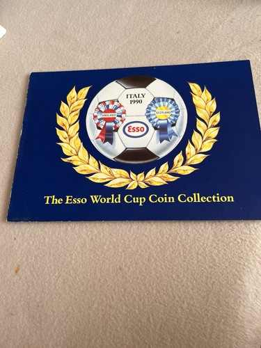 Esso 1990 world cup coin - esso,