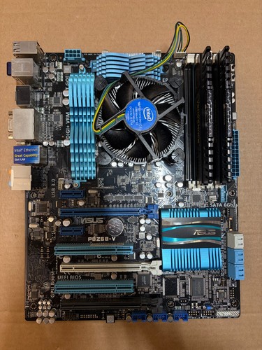 Asus p8z68 2x4gb ddr3 ram - asus, p8z68-v,