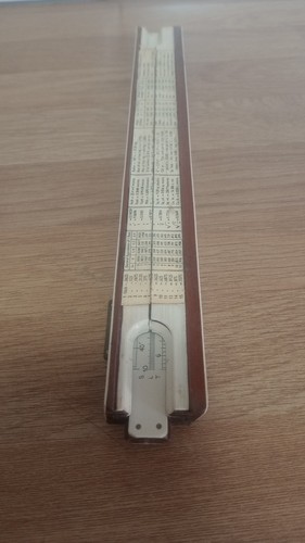 Vintage slide ruler - vintage, in