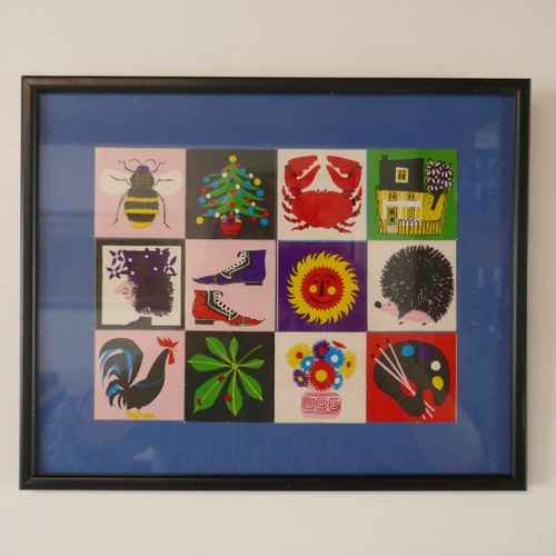 Framed vintage 1960s - vintage, toys