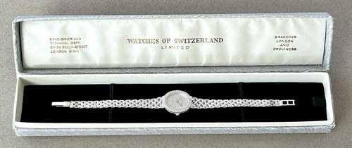 Ladies 9ct 375 - , white