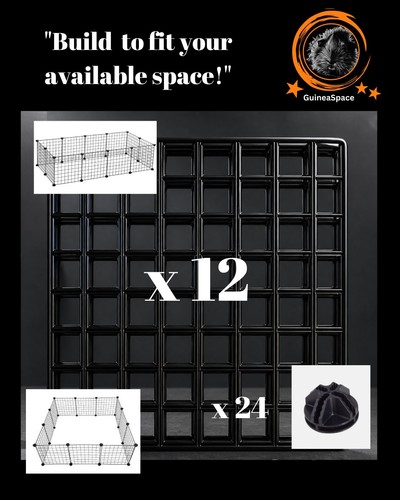 Standard guinea pig cage - -,