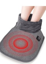 Electric Foot Warmer, Heated Foot Warmers with 3 Settings USB-C Cable Included 