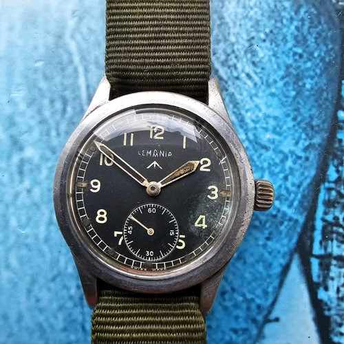 Vintage lemania ww2 military - vintage,