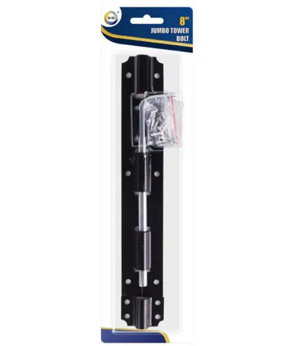 Inch jumbo slide bolt - 8,