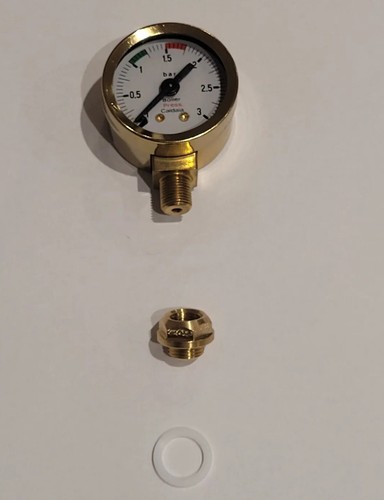 Pavoni pressure gauge - pavoni,
