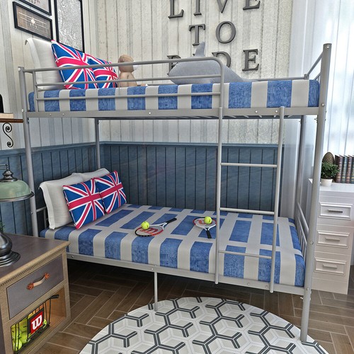 Metal single triple bunk - single,