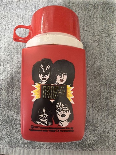 Kiss lunchbox thermos 1977 - ,