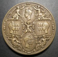 France médaille - La famille