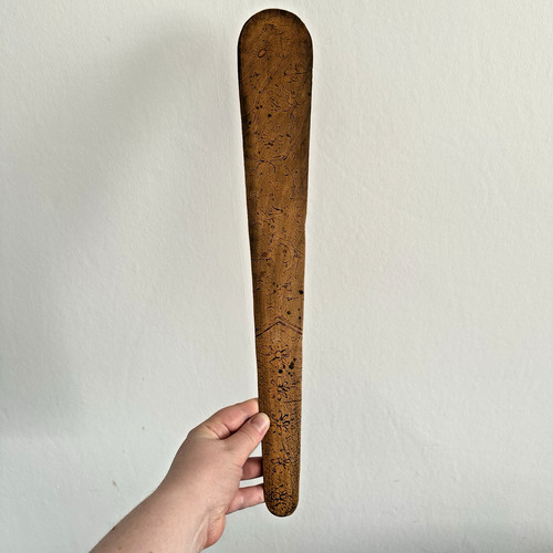 Antique wooden page - page, turner