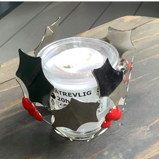partyLite Metal Holly Leaf