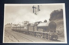VINTAGE POSTCARD CREWE TO CARISLE EXPRESS EARLY 1900s 