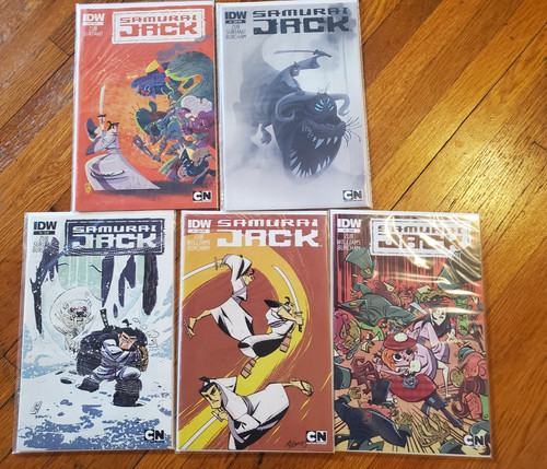 Samurai jack idw comic book - comic,