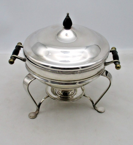 Good vintage silver plated egg - silver,