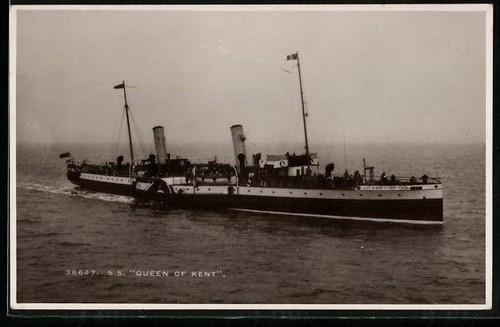 Paddle steamer queen of - queen,
