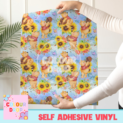 Winnie the pooh self adhesive - winnie,