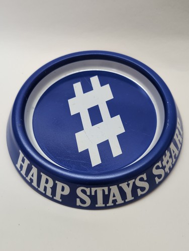 Harp stage shop - blue, metal