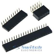 2 to 40 Way 2.54mm Right Angle