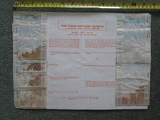 VINTAGE EDUCATIONAL FLOUR ADVISORY BUREAU WHEAT TO FLOUR PROCESS SAMPLES COMBINE