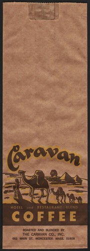 Vintage bag caravan coffee - bag,
