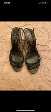Vintage Black High Heeled